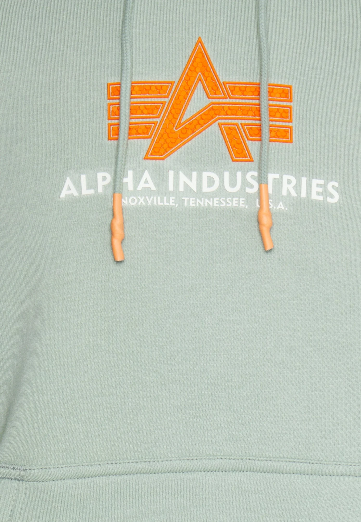 Alpha Industries HOODY - Bluza Z Kapturem - Dusty Green - obrazek 5