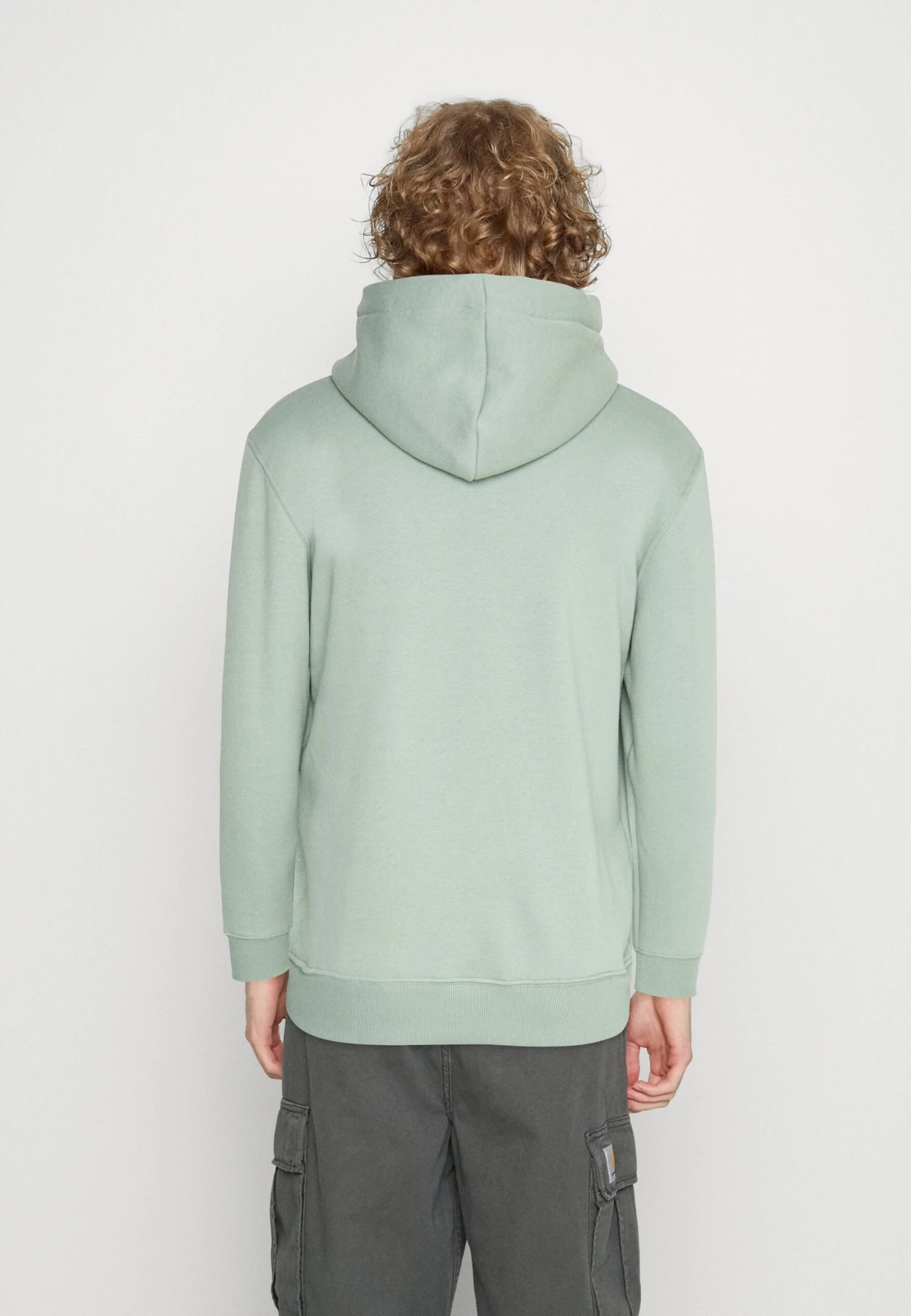 Alpha Industries HOODY - Bluza Z Kapturem - Dusty Green - obrazek 3