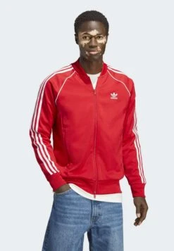 Adidas Originals SST TT P - Kurtka Sportowa - Better Scarlet