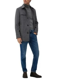 S.Oliver Krótki Płaszcz - Grau